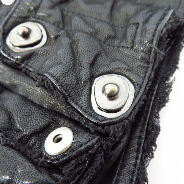 実際に弊社で買取させて頂いたBUFFALO BOBS/バッファローボブズ  ゴートレザー 変形ベスト/ 1の画像 7枚目