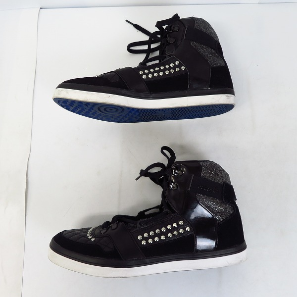 実際に弊社で買取させて頂いたadidas×VANQUISH/アディダス×バンキッシュ スタッズ スニーカー V21865/28の画像 3枚目