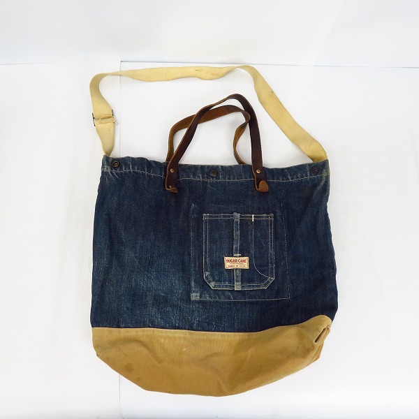実際に弊社で買取させて頂いたSUGAR CANE/シュガーケーン 2way デニムトートバッグ/ショルダーバッグ