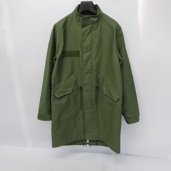 実際に弊社で買取させて頂いた【2017AW】uniform experiment/ユニフォームエクスペリメント STAND COLLAR COAT/モッズコート UE-178016/2
