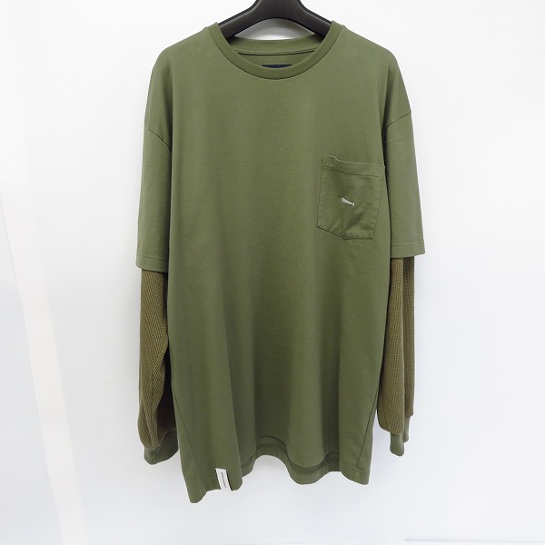 実際に弊社で買取させて頂いたDESCENDANT/ディセンダント レイヤードカットソー/ロンT/3