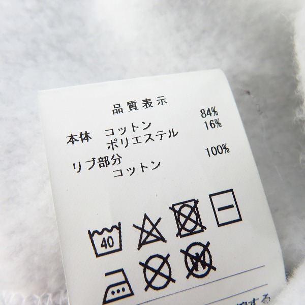 実際に弊社で買取させて頂いたDESCENDANT/ディセンダント 18AW Team Hoodie Sweatshirts/ロゴ スウェットパーカー/3の画像 3枚目