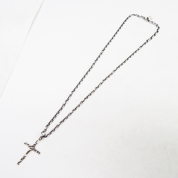 実際に弊社で買取させて頂いたDEAL LTD/ディールエルティーディー ディールデザイン WOOD WAVE CROSS/クロスネックレスの画像 5枚目