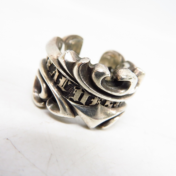 実際に弊社で買取させて頂いたDEAL DESIGN/ディールデザイン ラップクラウド リング 17.5号