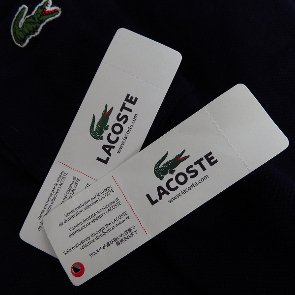 実際に弊社で買取させて頂いたLACOSTE/ラコステ EXCLUSIVE EDITION ポロシャツ/4/2点セットの画像 5枚目