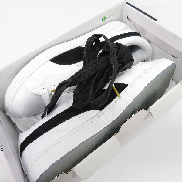 実際に弊社で買取させて頂いたPUMA×BTS/プーマ×防弾少年団 バスケット パテント スニーカー 368278-01/24.5の画像 6枚目