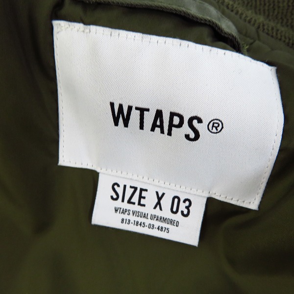 WTAPS 18AW TTAD/JACKET.NYPO.TWILL 182TQDT-JKM05 サイズM