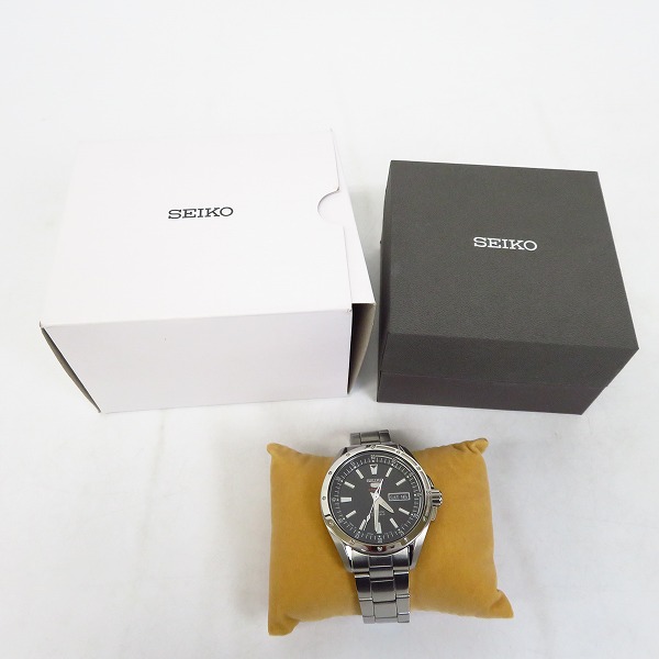 実際に弊社で買取させて頂いたSEIKO/セイコー セイコー5 メカニカル ファイブスポーツ 自動巻き 腕時計 4R36-00E0の画像 6枚目