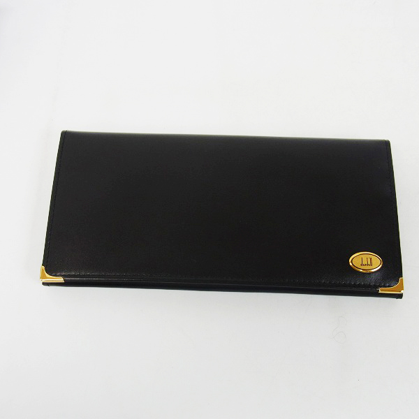 実際に弊社で買取させて頂いたdunhill/ダンヒル 二つ折りカーフレザー長財布/ウォレット/WM1390A