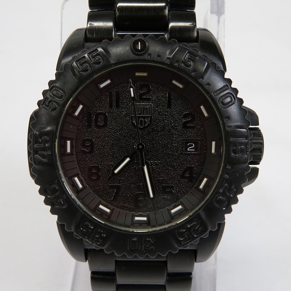 実際に弊社で買取させて頂いたLUMINOX/ルミノックス ブラックアウト/カラーマーク/黒/3150