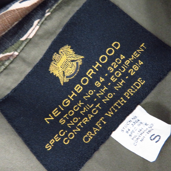 NEIGHBORHOOD/ネイバーフッド M-65 C-JKT TIGER STRIPE/タイガーカモ