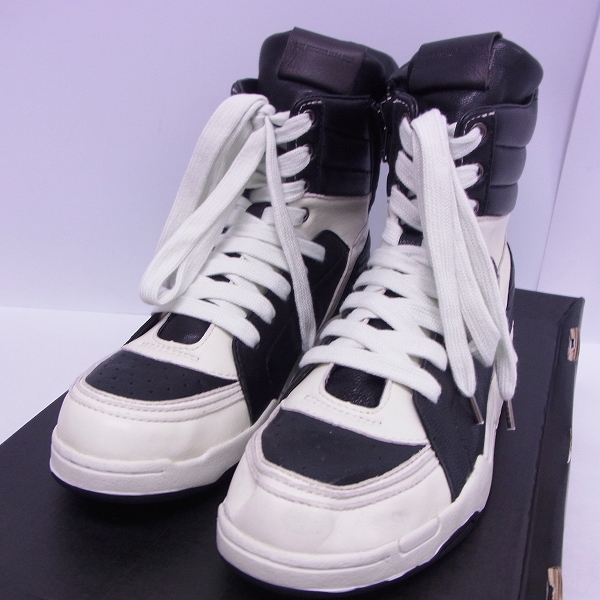 実際に弊社で買取させて頂いたDIET BUTCHER SLIM SKIN/ダイエットブッチャー MIDWEST別注 レザースニーカー/42