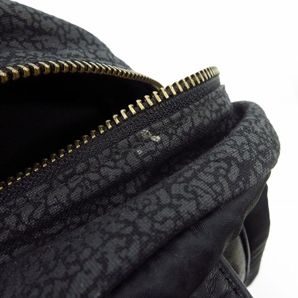 実際に弊社で買取させて頂いたDIET BUTCHER SLIM SKIN/ダイエットブッチャースリムスキン レザー切替 リュックサック/デイパックの画像 5枚目