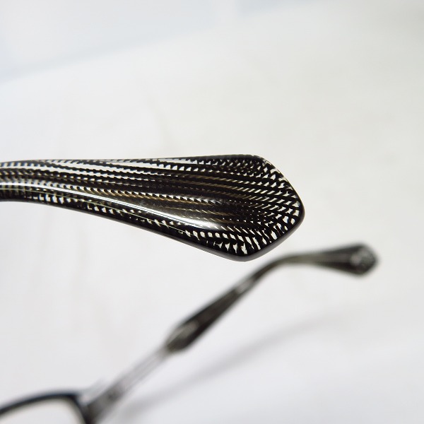 実際に弊社で買取させて頂いたless than human/レスザンヒューマン HYUGA 1010 眼鏡/メガネフレームの画像 7枚目