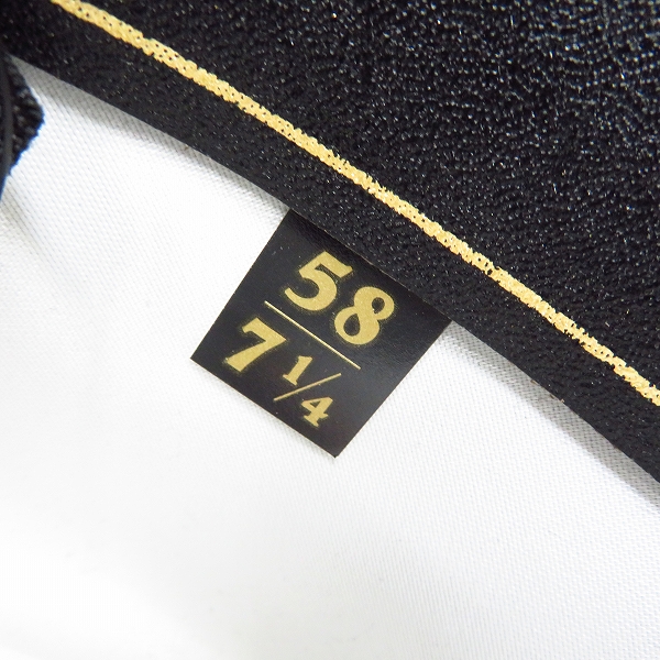 実際に弊社で買取させて頂いたCA4LA×STETSON V SHAPE HAT カシラ/ステットソン ラビットファー/中折れハットの画像 6枚目