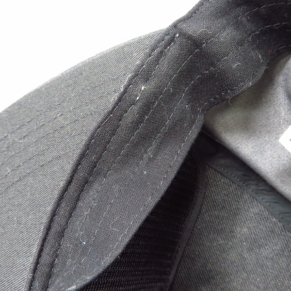 実際に弊社で買取させて頂いたDESCENDANT/ディセンダント ロゴ刺繍 スナップバッグキャップ Fの画像 7枚目