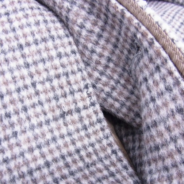 実際に弊社で買取させて頂いたLOUNGE LIZARD/ラウンジリザード ウール ロングコート/1の画像 6枚目