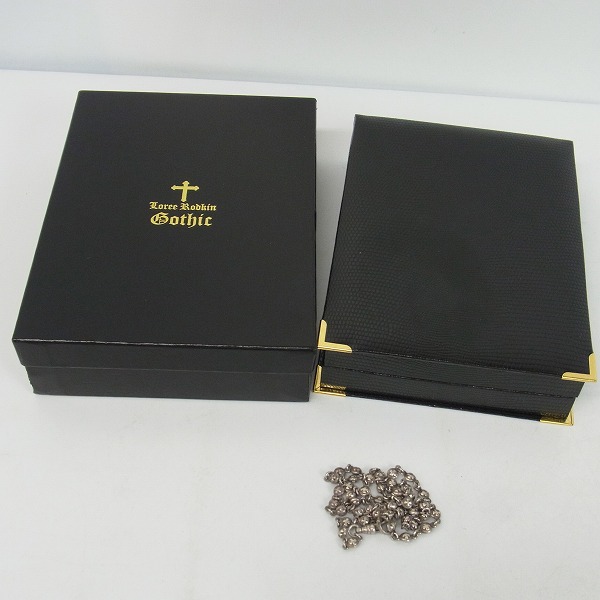 実際に弊社で買取させて頂いたLoreeRodkin/ローリーロドキン ゴシッククロスボールチェーンの画像 5枚目