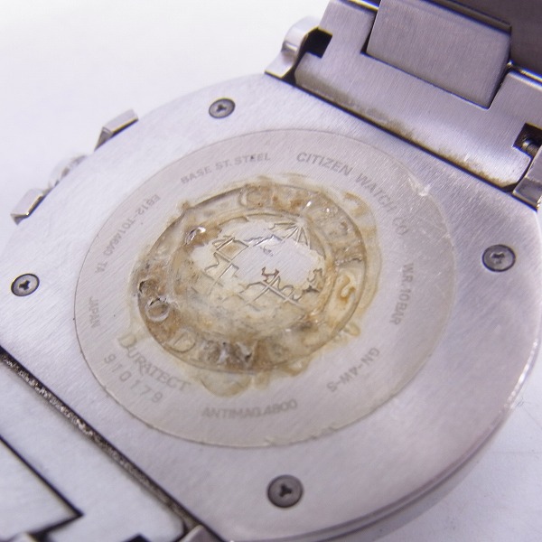 実際に弊社で買取させて頂いたCITIZEN/シチズン ECO-DRIVE/エコドライブ クロノグラフ GN-4W-S の画像 3枚目
