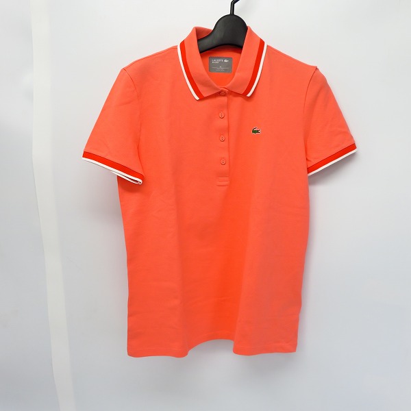 実際に弊社で買取させて頂いた【未使用】LACOSTE/ラコステ ポロシャツ コットン 38