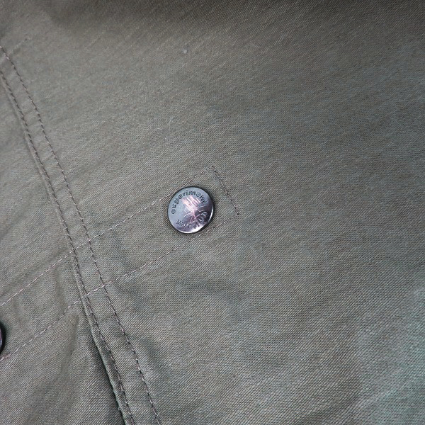 実際に弊社で買取させて頂いた【2017AW】uniform experiment/ユニフォームエクスペリメント STAND COLLAR COAT/モッズコート UE-178016/2の画像 7枚目