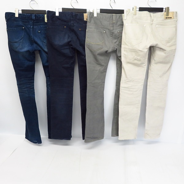 実際に弊社で買取させて頂いたFACTOTUM/ファクトタム スキニーパンツ デニム コットン/29/30/4点セットの画像 1枚目