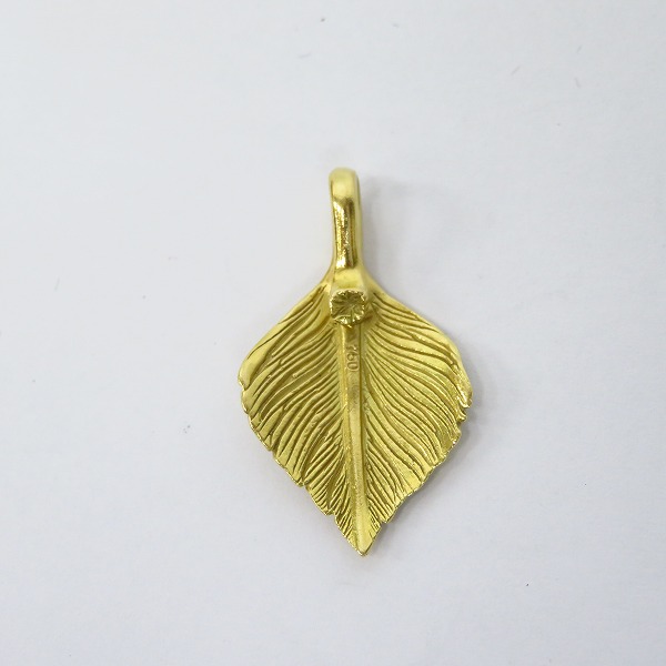 実際に弊社で買取させて頂いたEYEFUNNY/アイファニー ハートフェザー S チャーム/トップ/18KYGの画像 2枚目