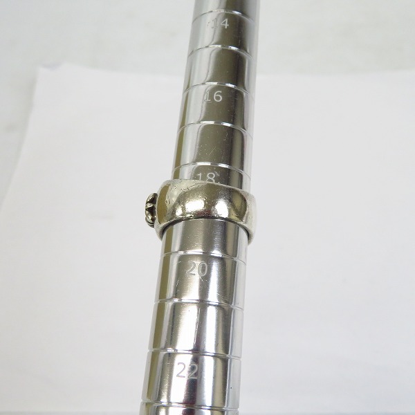 実際に弊社で買取させて頂いたA&G/エー&ジー ダブルクロス カボションストーンセット リング 19号の画像 5枚目