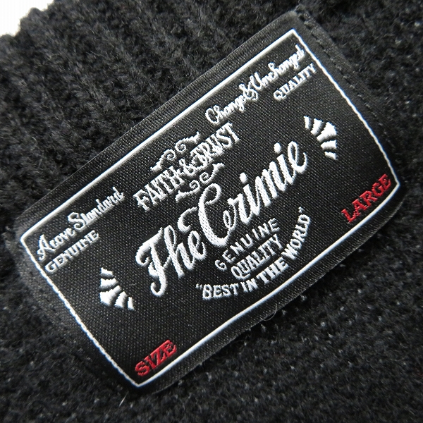 実際に弊社で買取させて頂いたCRIMIE/クライミー ニット ベスト/Lの画像 2枚目
