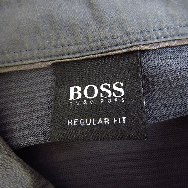 実際に弊社で買取させて頂いたHUGO BOSS/ヒューゴボス 総柄シャツ/Vネックニット/ポロシャツ L/XL/他 4点セットの画像 2枚目