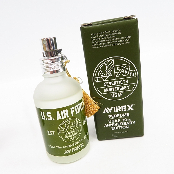 実際に弊社で買取させて頂いたBVLGARI プールオム ソワール AVIREX 70th/70周年 フレグランス/香水 2点セット の画像 5枚目