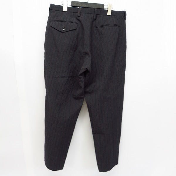 実際に弊社で買取させて頂いたkolor/カラー ストライプ ヘリンボーン柄 パンツ 11WCM-P12116S/3の画像 1枚目