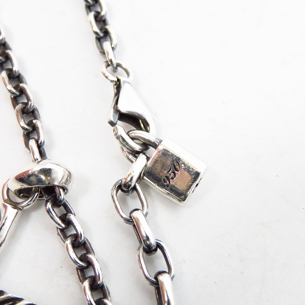 実際に弊社で買取させて頂いたDEAL LTD/ディールエルティーディー ディールデザイン WOOD WAVE CROSS/クロスネックレスの画像 3枚目