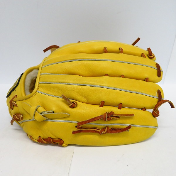 実際に弊社で買取させて頂いた【未使用】Hi-Gold/ハイゴールド 2015年 限定特注品 硬式外野手用 グローブ SKG-218の画像 1枚目