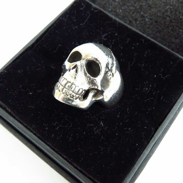 実際に弊社で買取させて頂いたSTANLEY GUESS/スタンリーゲス XXラージスカルリング 18.5号
