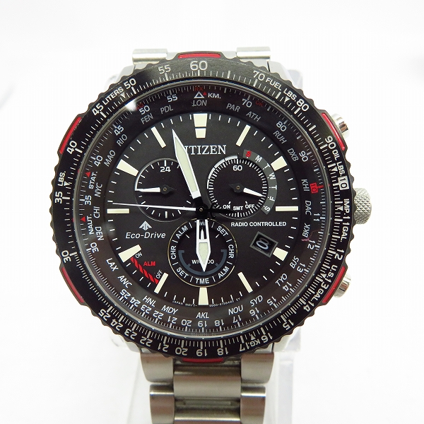 実際に弊社で買取させて頂いたCITIZEN/シチズン PROMASTER/プロマスター エコドライブ 電波時計 CB5001-57E の画像 1枚目