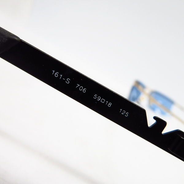 実際に弊社で買取させて頂いたGiorgio Armani/EMPORIO ARMANI/ ジョルジオ/エンポリオ アルマーニ サングラス/アイウェア 1519 743/72 161/S 2点セットの画像 6枚目