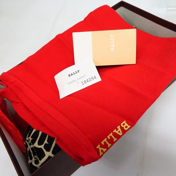 実際に弊社で買取させて頂いたBALLY/バリー ローファー/ドライビングシューズ ハラコアニマル柄 38.5の画像 7枚目