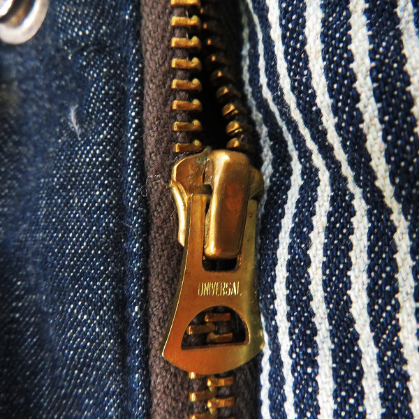 実際に弊社で買取させて頂いたSUGAR CANE/シュガーケーン デニムダウンベスト/XLの画像 7枚目