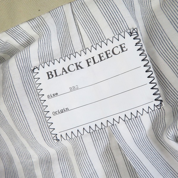 実際に弊社で買取させて頂いたBrooks Brothers/ブルックスブラザーズ BLACK FLEECE/ブラックフリー テーラードジャケット BB2の画像 2枚目