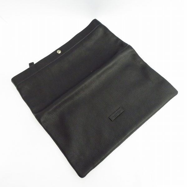 実際に弊社で買取させて頂いたDaniel&Bob/ダニエル&ボブ レザークラッチバッグ 二つ折りの画像 2枚目