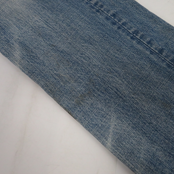 実際に弊社で買取させて頂いたkolor/カラー デニムパンツ ヴィンテージ加工/1の画像 7枚目