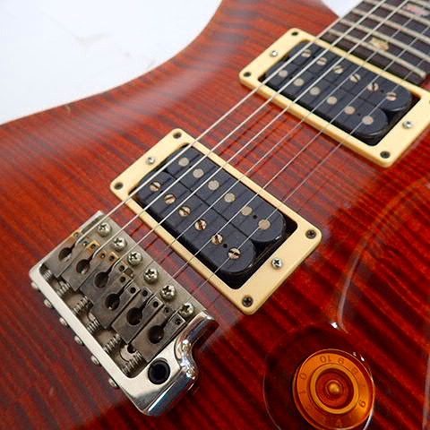実際に弊社で買取させて頂いた★【型番不明】Paul Reed Smith/ポールリードスミス 10トップ 5ウェイロータリースイッチ付 エレキギターの画像 5枚目