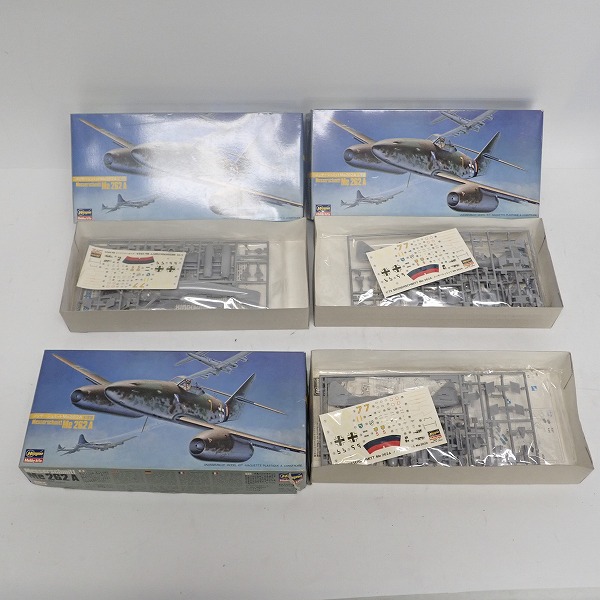 実際に弊社で買取させて頂いた【おまとめ品】ハセガワ /1/72 メッサーシュミット Me262A/三菱 A6M2b 零式艦上戦闘機 21型 他 おまとめ7点の画像 1枚目