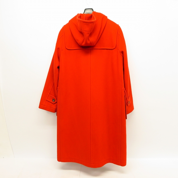 実際に弊社で買取させて頂いたLACOSTE/ラコステ ウール/中綿 ダッフルコート レッド/38の画像 1枚目