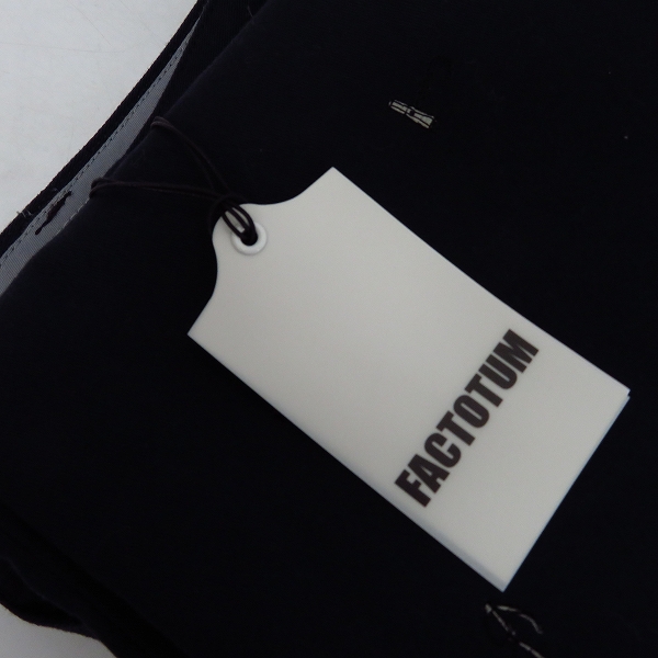 実際に弊社で買取させて頂いた【未使用】FACTOTUM/ファクトタム 刺繍総柄 コットンパンツ 01051625/46の画像 5枚目