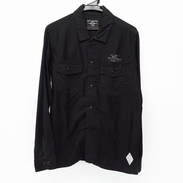実際に弊社で買取させて頂いたCRIMIE/クライミー ブラック ワークシャツ/L