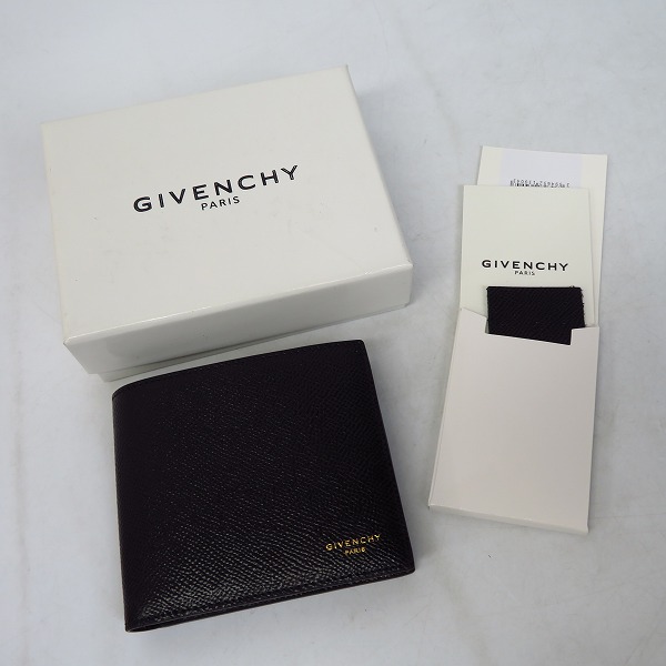 実際に弊社で買取させて頂いたGIVENCHY/ジバンシー 二つ折り財布/ウォレット 17SS BK06021121 001の画像 7枚目