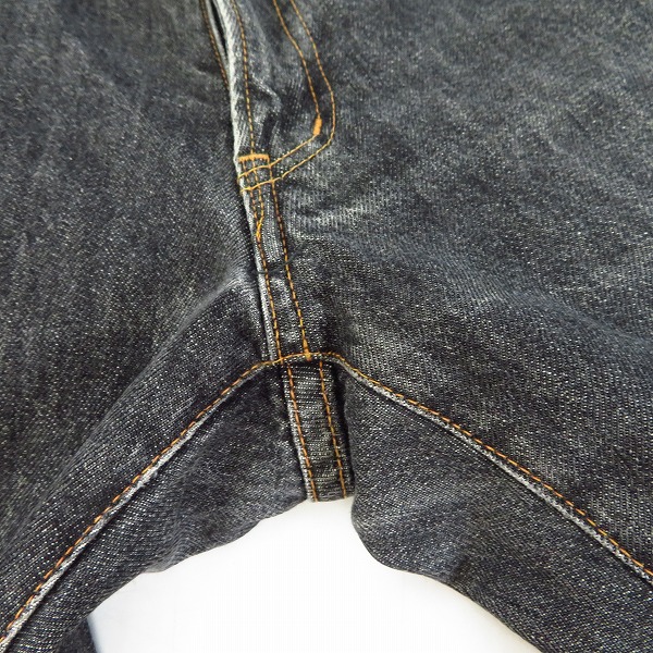 実際に弊社で買取させて頂いたBURBERRY BLUE LABEL/バーバリーブルーレーベル チェック切替デニムパンツ/32の画像 5枚目