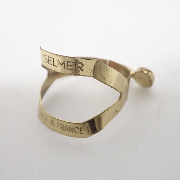 実際に弊社で買取させて頂いたSELMER/セルマー テナーサックス用 リガチャー